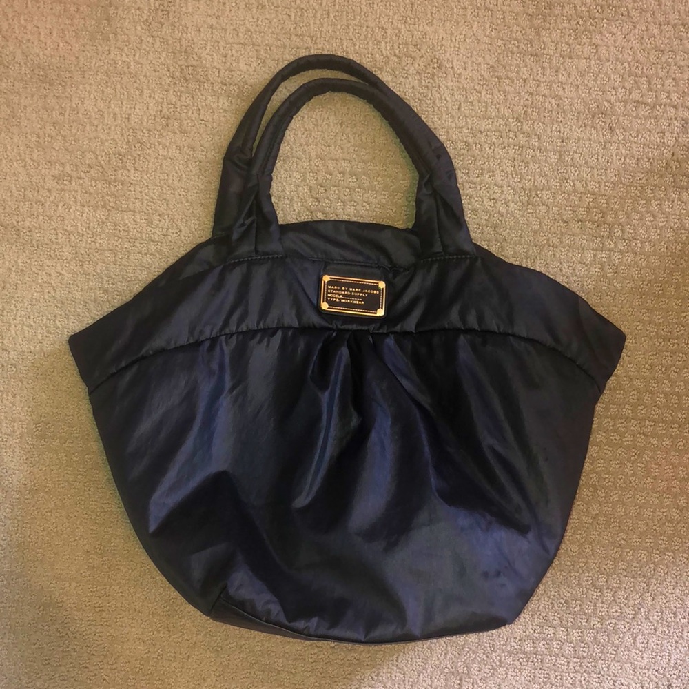 Marc jacobs large black nylon bag